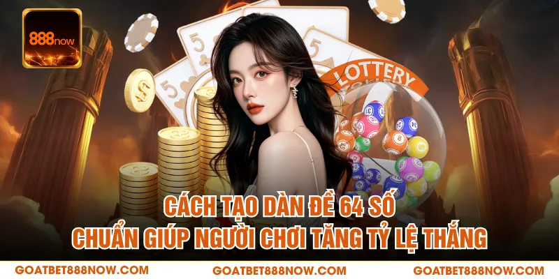 Cách tạo dàn đề 64 số chuẩn giúp người chơi tăng tỷ lệ thắng